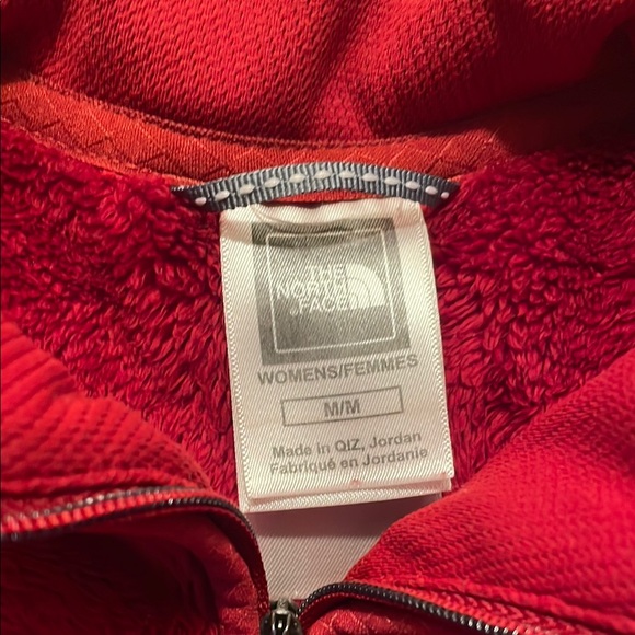 Cozy Red Fleece Pullover - Picture 3 of 4